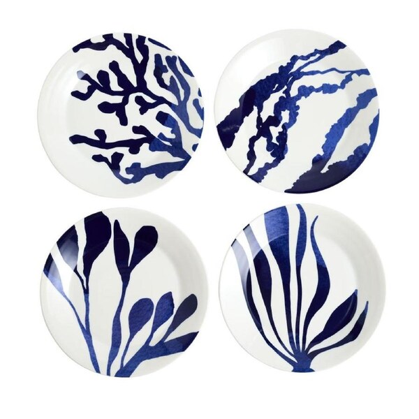 Royal Doulton Set of 4 Pacific Assorted Plates 24cm