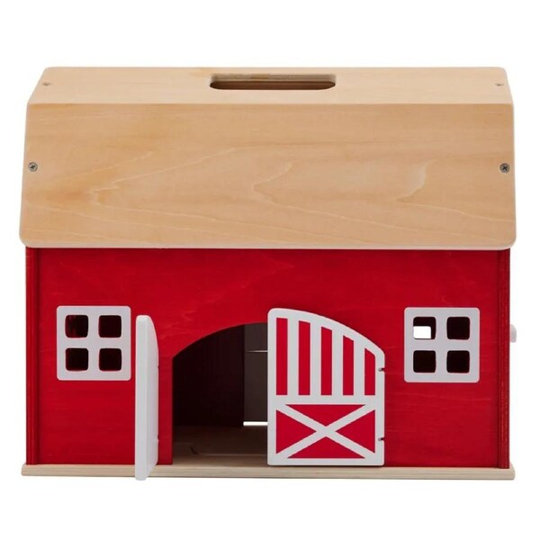 Schleich - Wooden Retro Farm Barn 42602