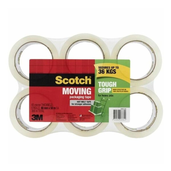 Scotch Pkg Tape 3500-6-AU Pk6