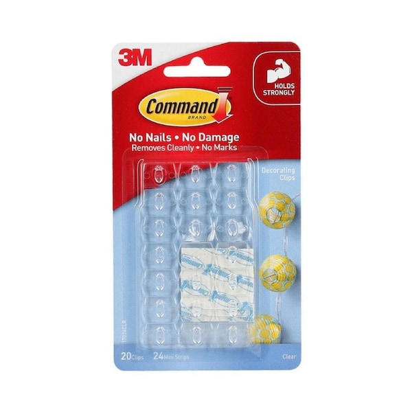 Command Clips 17026CLR Bag6