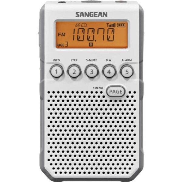 SANGEAN Fm-Rds / Am Hand-Held Receiver White - Sangean
