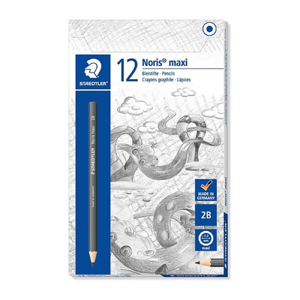 Staedtler Noris Maxi 2B Bx12