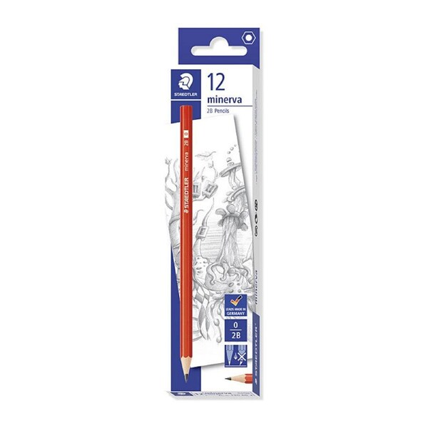 Staedtler Minerva Penc 2B Bx12