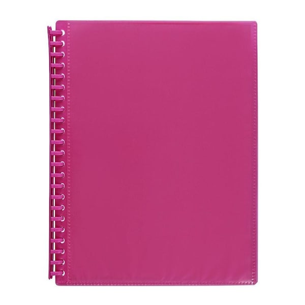 Mbg D/Bk Rf A4 C/V 20P Trn Pnk