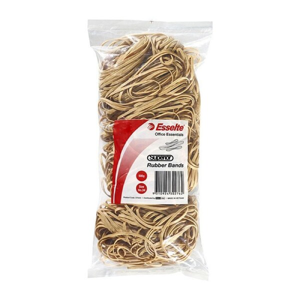 Esselte Sup Rbands Sz 34 500gm
