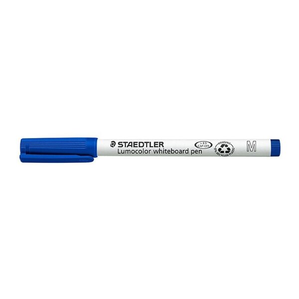 Staedtler W/B Marker Blue Bx10