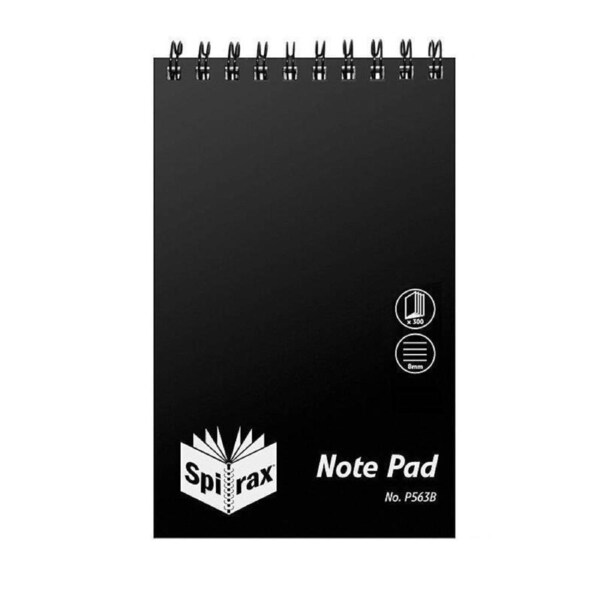 Spirax P563B PP N/bk 300P Pk10