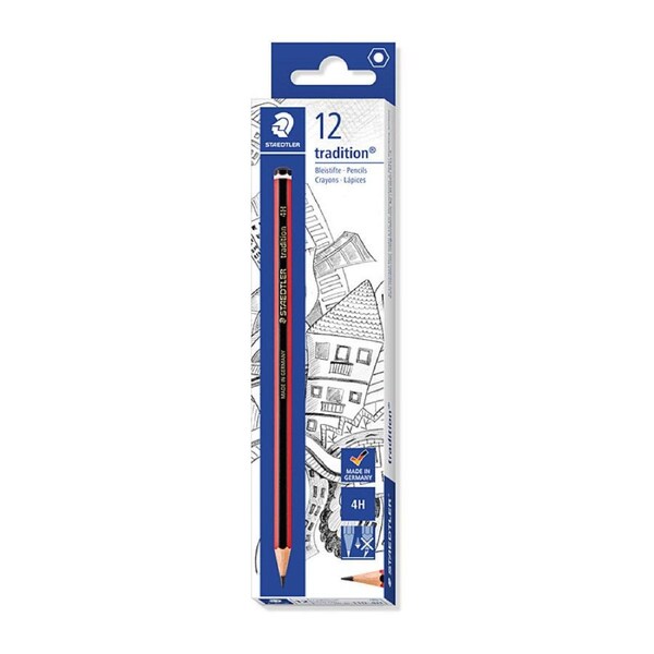 Staedtler Trad Pencil 4H Bx12
