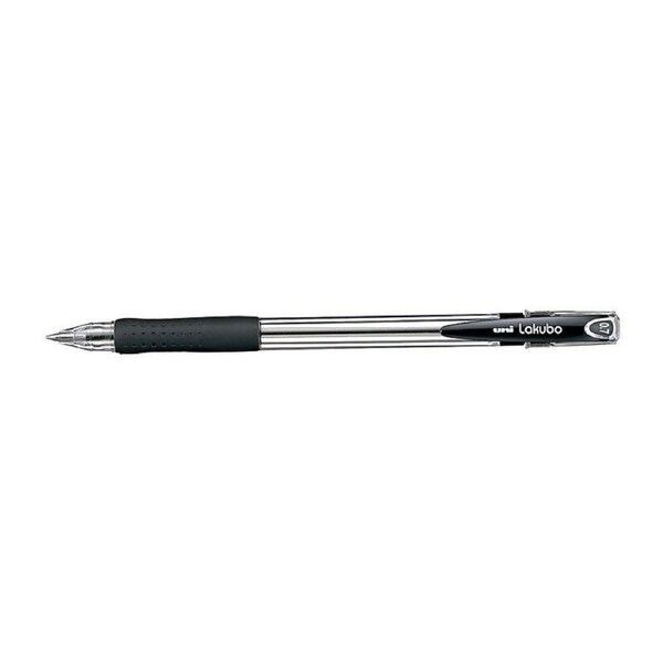 uni Lakubo BP Pen 0.7 Blk Bx12