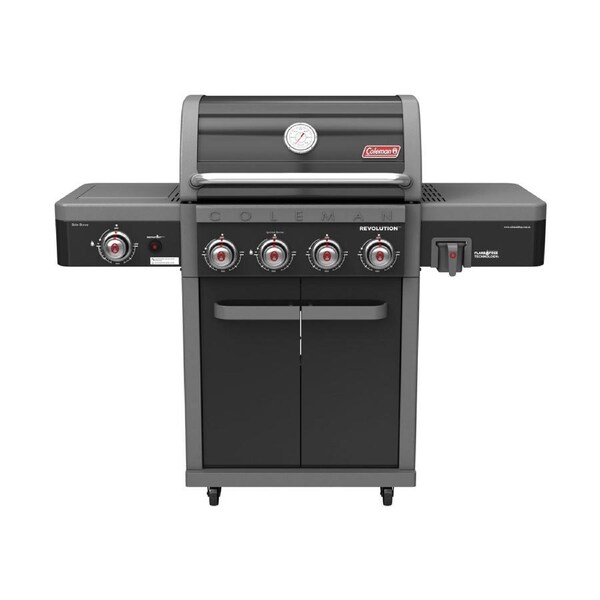 Coleman Revolution 4-Burner Gas BBQ - Black Gloss