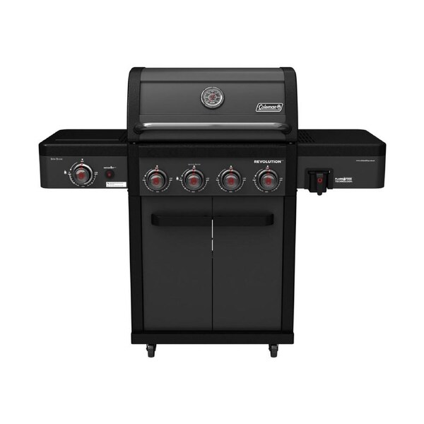 Coleman Revolution 4-Burner Gas BBQ - Black Matte