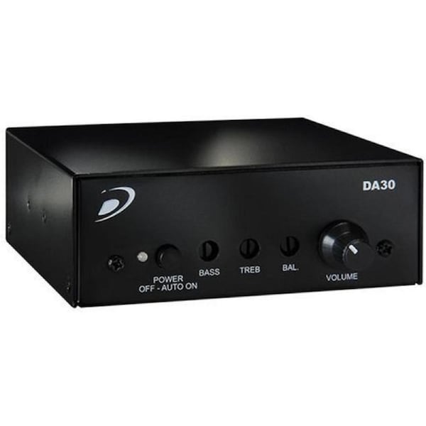 Dayton Audio DA30 Mini Ideal Stealth Hidden Zone 30W Amplifier Professional-Recessed bass