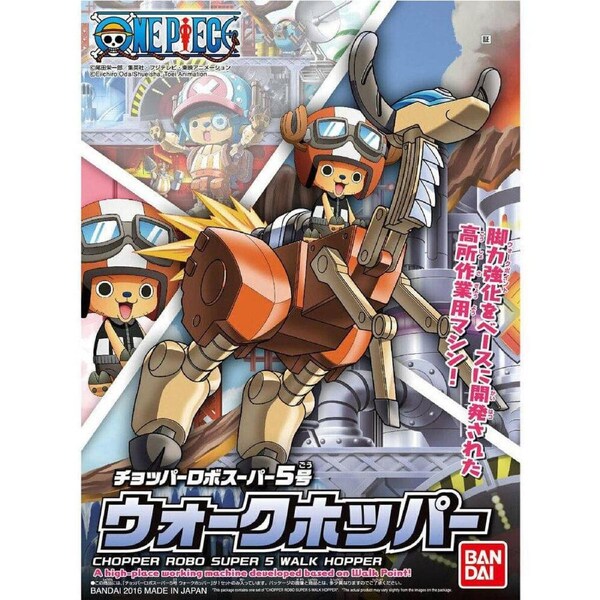 Bandai One Piece Chopper Robo Super 5 Walk Hopper Plastic Model Kit