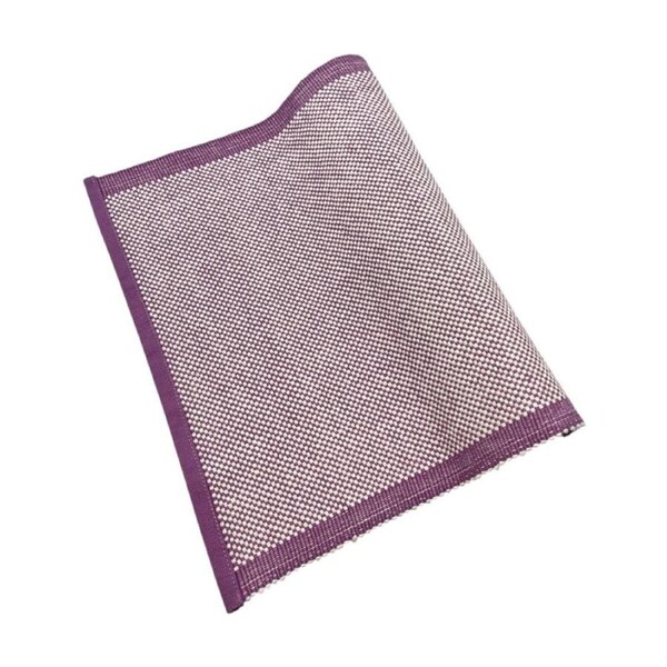 J.Elliot Home 100% Cotton Heureuse Table Runner 180x40x0.2cm Purple