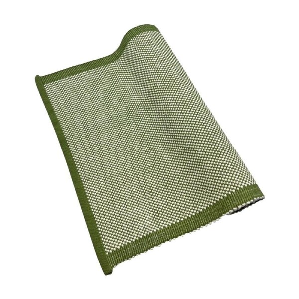 J.Elliot Home 100% Cotton Heureuse Table Runner 180x40x0.2cm Green