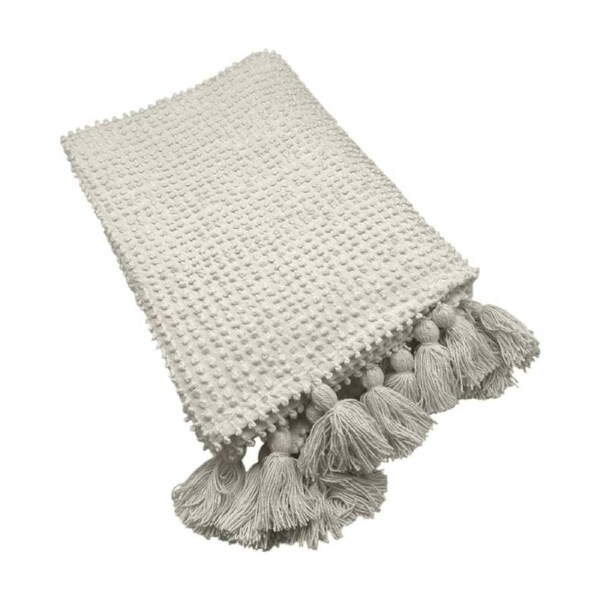 J.Elliot Home Luna Throw Household Decoration 130x170x1cm Ivory