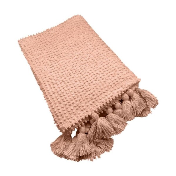 J.Elliot Home Luna Throw Household Decoration 130x170x1cm Light Clay