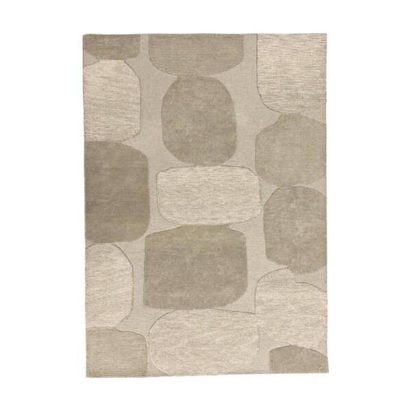 J.Elliot Home 100% Wool Ralph Shaggy Rug Household Decoration 200x300cm Brown