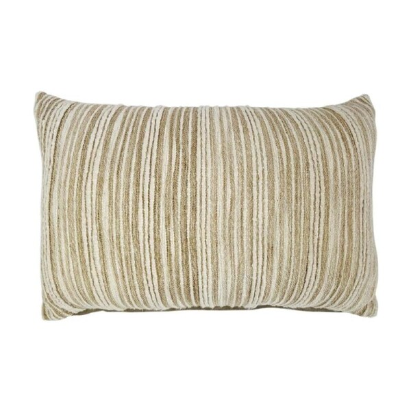 J.Elliot Home Camellia Cushion Pillow Household Decor 35x55x0.7cm Ivory Glow