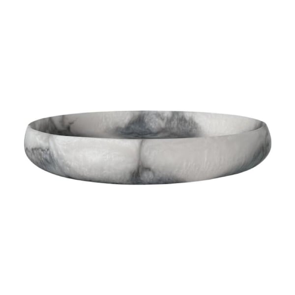 J.Elliot Home Orion Organic Resin Bowl 31x27x5cm Grey Stone Matt