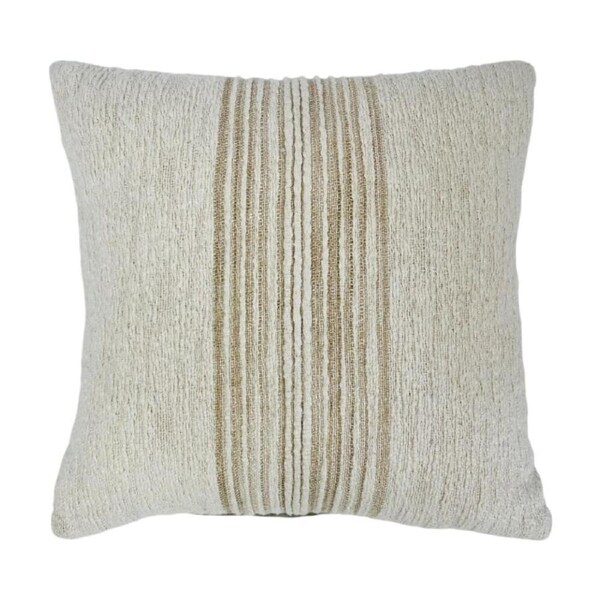 J.Elliot Home Thandi Cushion Pillow Household Decoration 50x50x0.5cm Ivory Glow