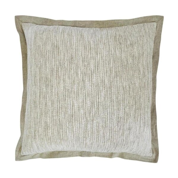 J.Elliot Home Elara Cushion Pillow Household Decoration 50x50x0.5cm Ivory Glow