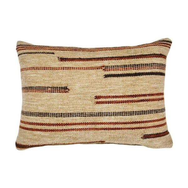J.Elliot Home Makena Cushion Pillow Household Decor 35x55x0.7cm Natural & Brown