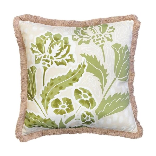 J.Elliot Home Renna Outdoor Cushion Pillow Household Decor 50x50x12cm Olive