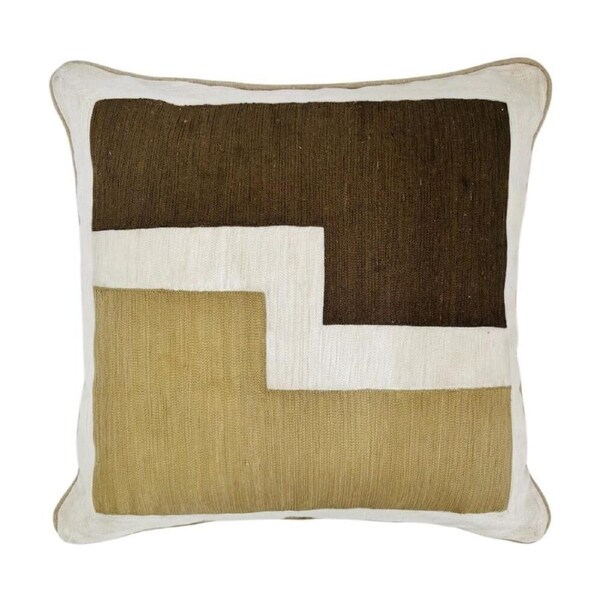 J.Elliot Home Amara Cushion Pillow Household Decoration 50x50x0.5cm Chocolate