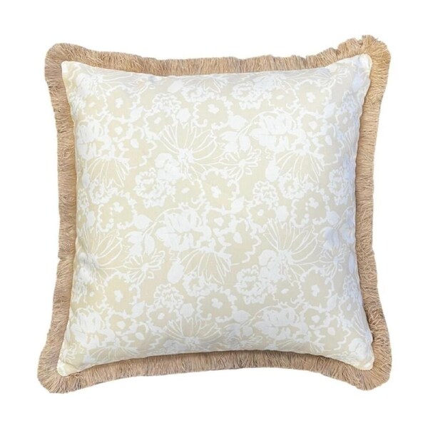 J.Elliot Home Grace Outdoor Cushion Pillow Decor 50x50x12cm Taupe & Olive