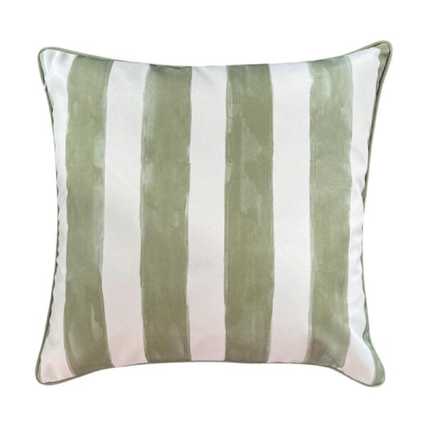 J.Elliot Home Positano Outdoor Cushion Pillow Household Decor 50x50x12cm Olive