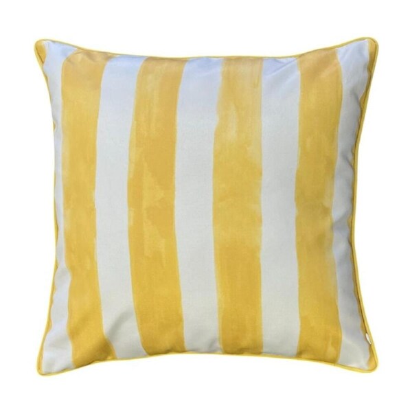 J.Elliot Home Positano Outdoor Cushion Pillow Decor 50x50x12cm Tuscan Yellow