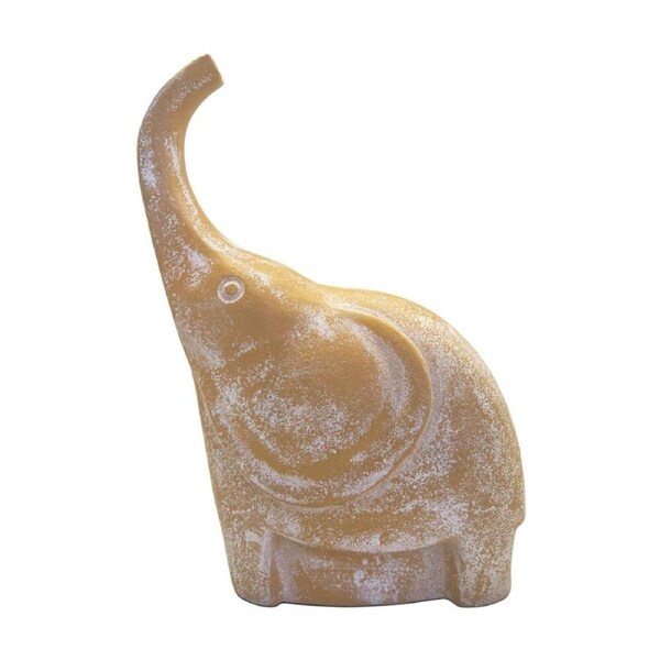 J.Elliot Home Mara Elephant Sculpture House Decoration 21x12x28cm Terracotta
