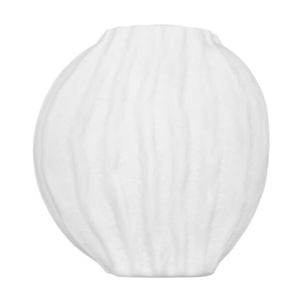 J.Elliot Home Tidal Glass Large Vase Decoration 25x8.5x27cm Cream