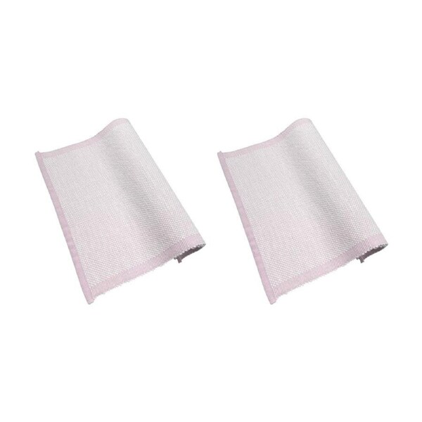 2PK J.Elliot Home 100% Cotton Heureuse Table Runner 180x40x0.2cm Pink