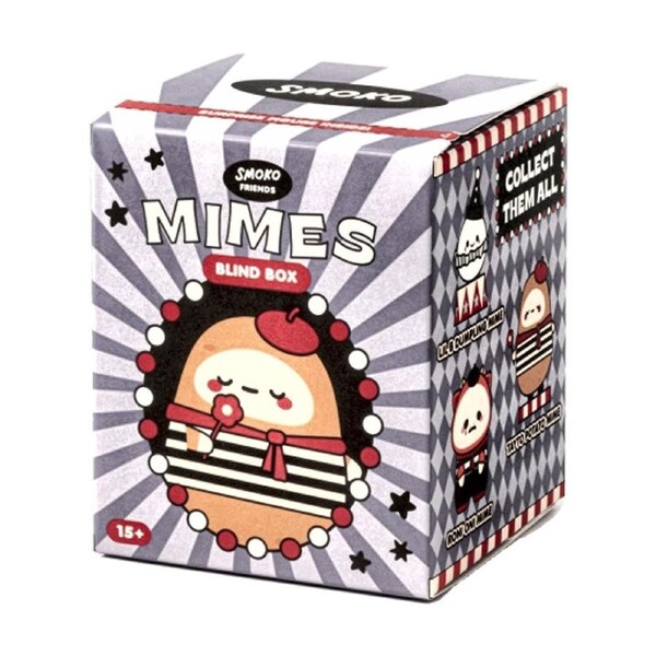 Smoko Friends Mimes Blind Box Toy Collectable Figurine 15Y+ Assorted