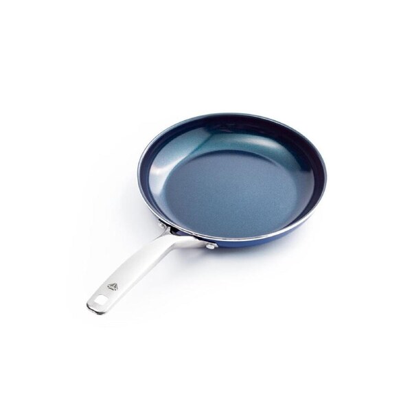 Blue Diamond Open 26cm Frypan Non-Stick Pan Toxin Free Cookware Dark Blue