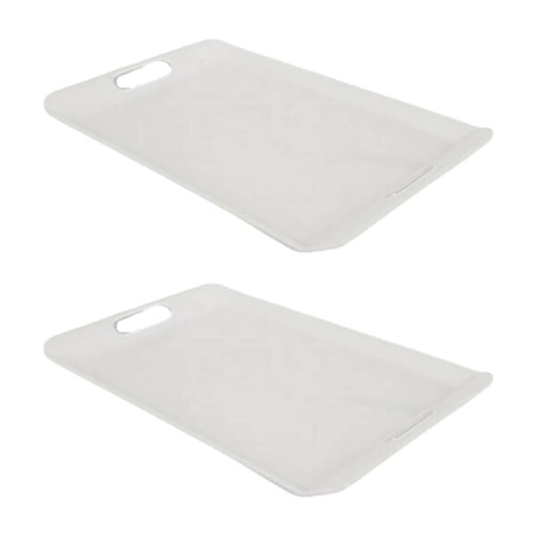 Deal365 2pcs Melamine Tray Serving 33cm x 22cm
