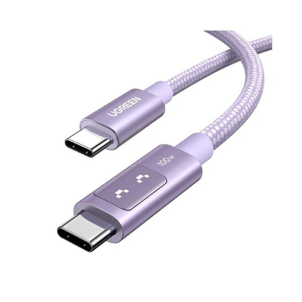UGREEN Uno 100W USB C to USB C Fast Charging Cable with LED Display 1m