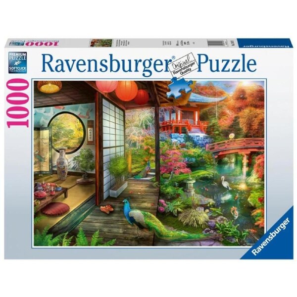 Japanese Garden Teahouse (1000pc) Ravensburger