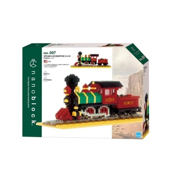 Nanoblock - Steam Locomotive 4-4-0
