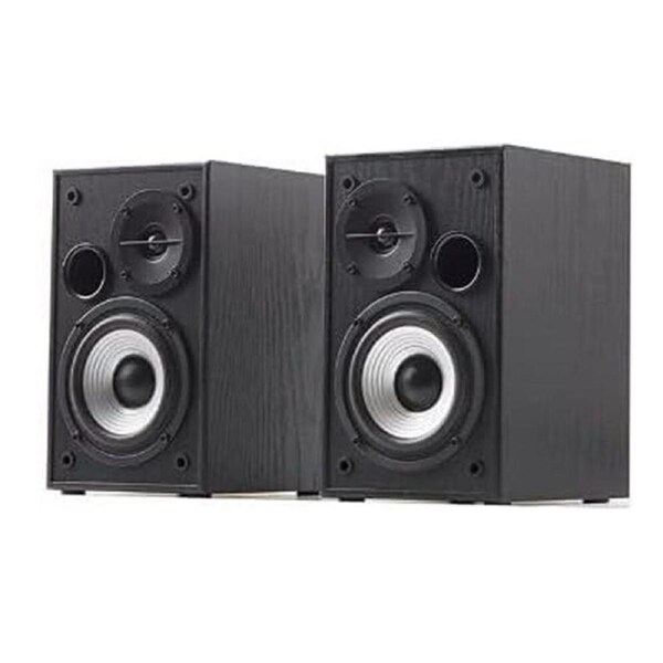 EDIFIER R980T Active Bookshelf Bluetooth Speakers - R980T - 24 Watts - Black