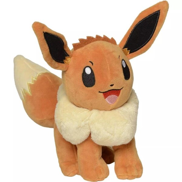 Pokemon Wave 10 Eevee 8 Inch Plush