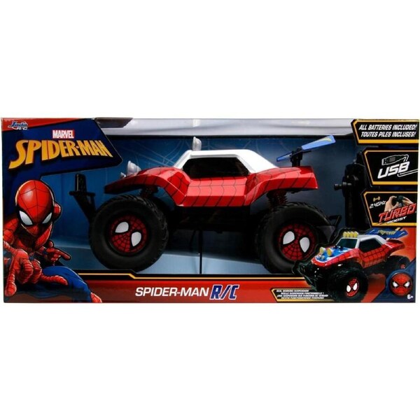 Marvel Comics - Spider-Man (Peter Parker) Buggy 1:14 Scale Remote Control Car