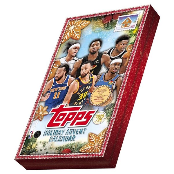 Topps 2025 / 2026 NBA Holiday Basketball - Countdown Calendar