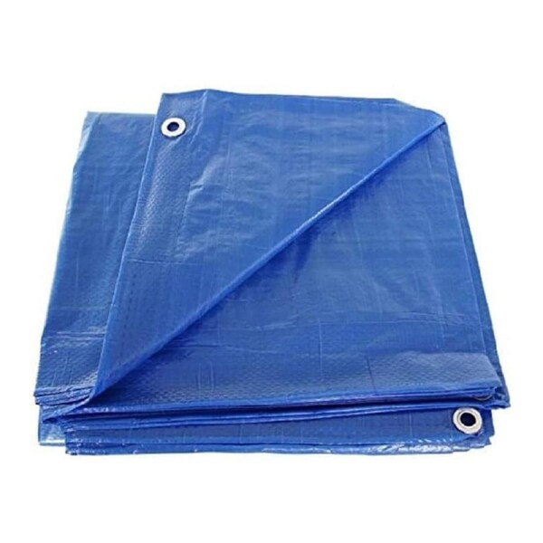 Deal365 Blue Tarpaulin Tarp Canvas 150cm x 210cm
