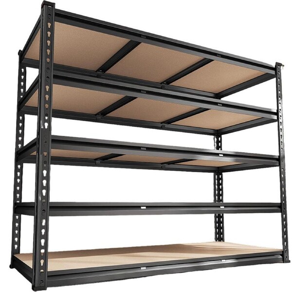 Catzon Garage Shelving 5 Tier Heavy Duty Storage Shelves for Basement