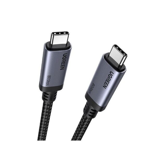 UGREEN USB4 Gen4 80Gbps USBC Cable 240W Fast Charging 16K Display 1 Metre