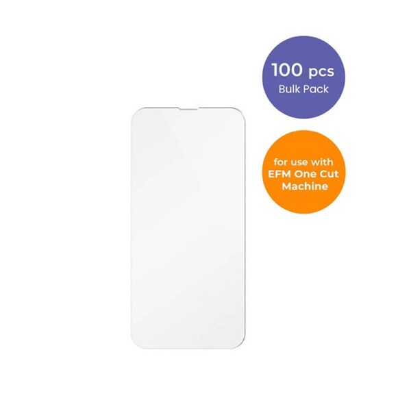 EFM One Cut Flex Screen Protector for Smartphones - Clear