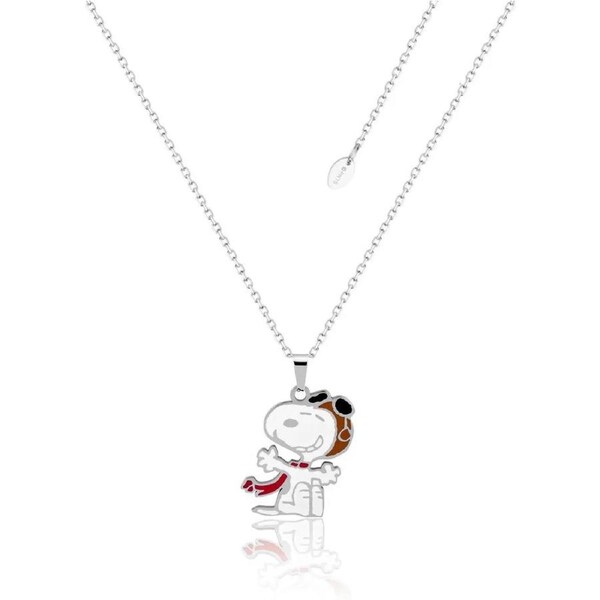 Couture Kingdom - Peanuts - Snoopy Flying Ace Enamel Necklace